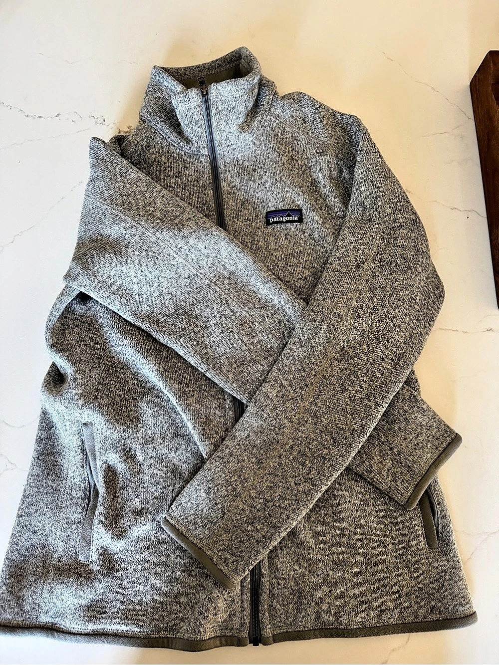Patagonia Women's Better Sweater Jacket Gray Fleece Full-Zip